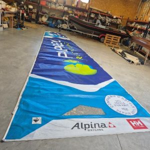 Grand voile lattée 24m2, Diam 24
